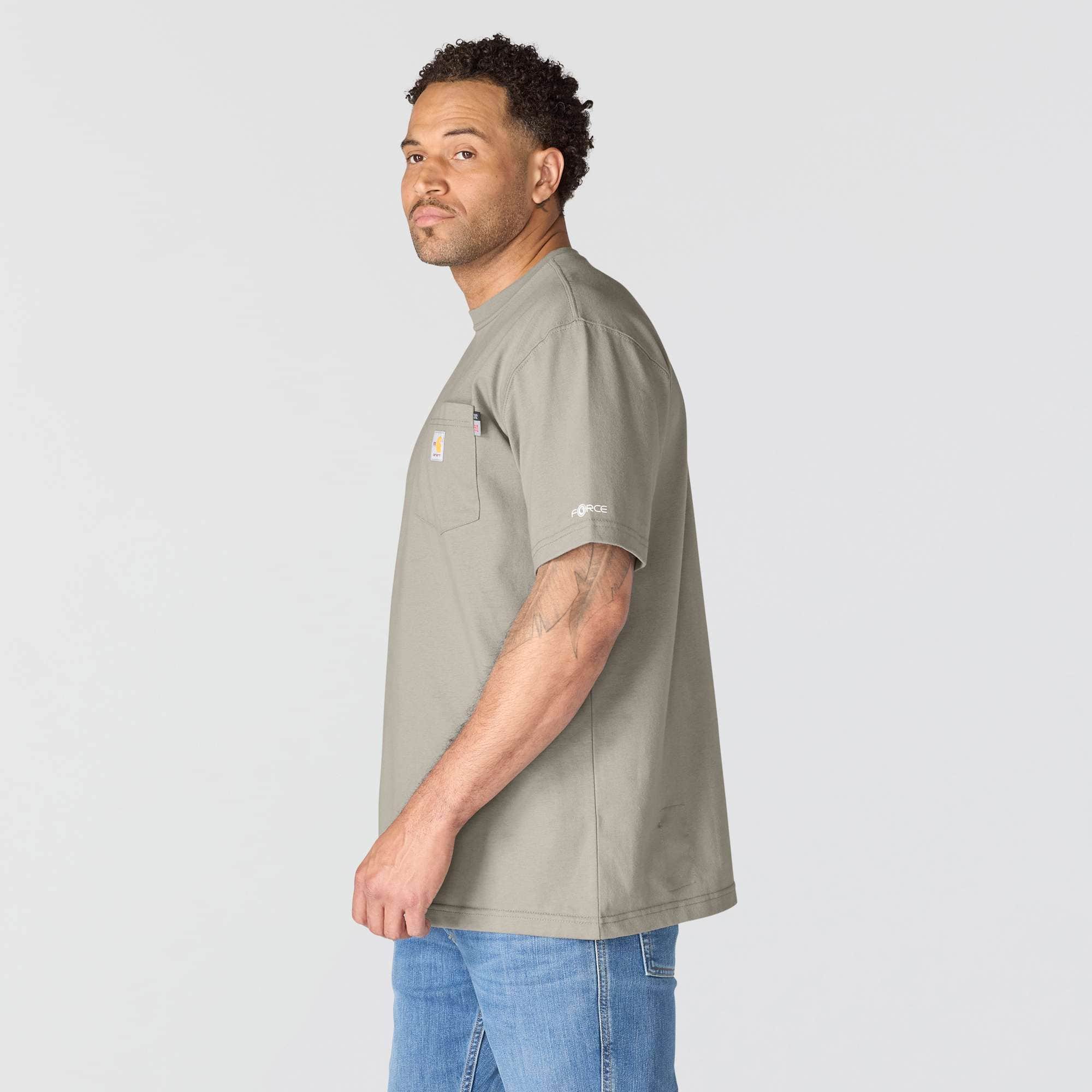 Men's fr force dearborn loose fit t-shirt - flame resistant shirts 