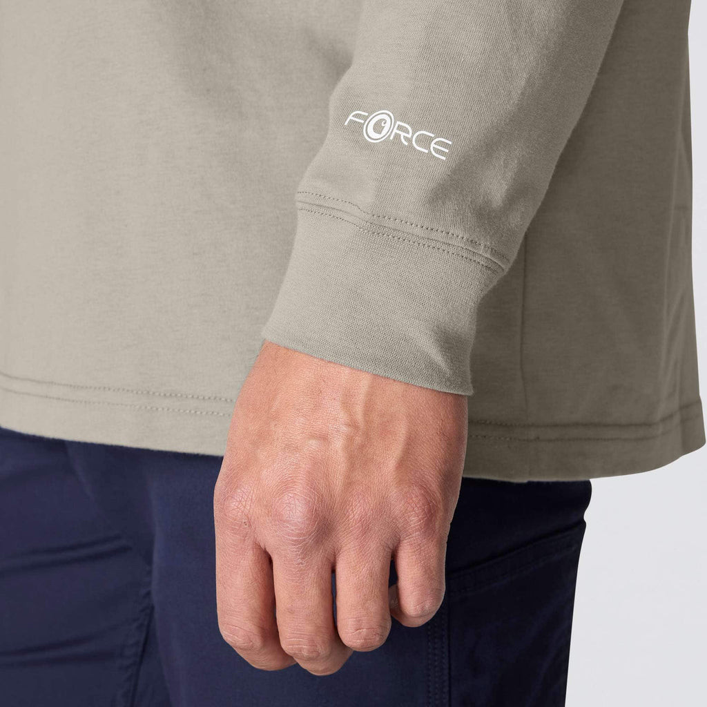 Men's fr force dearborn loose fit long sleeve henley