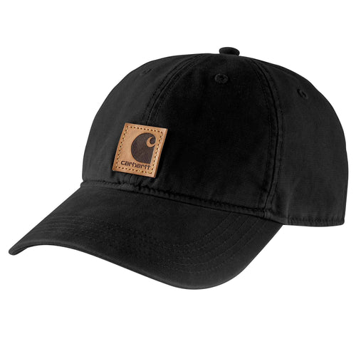 Canvas logo baseball cap
