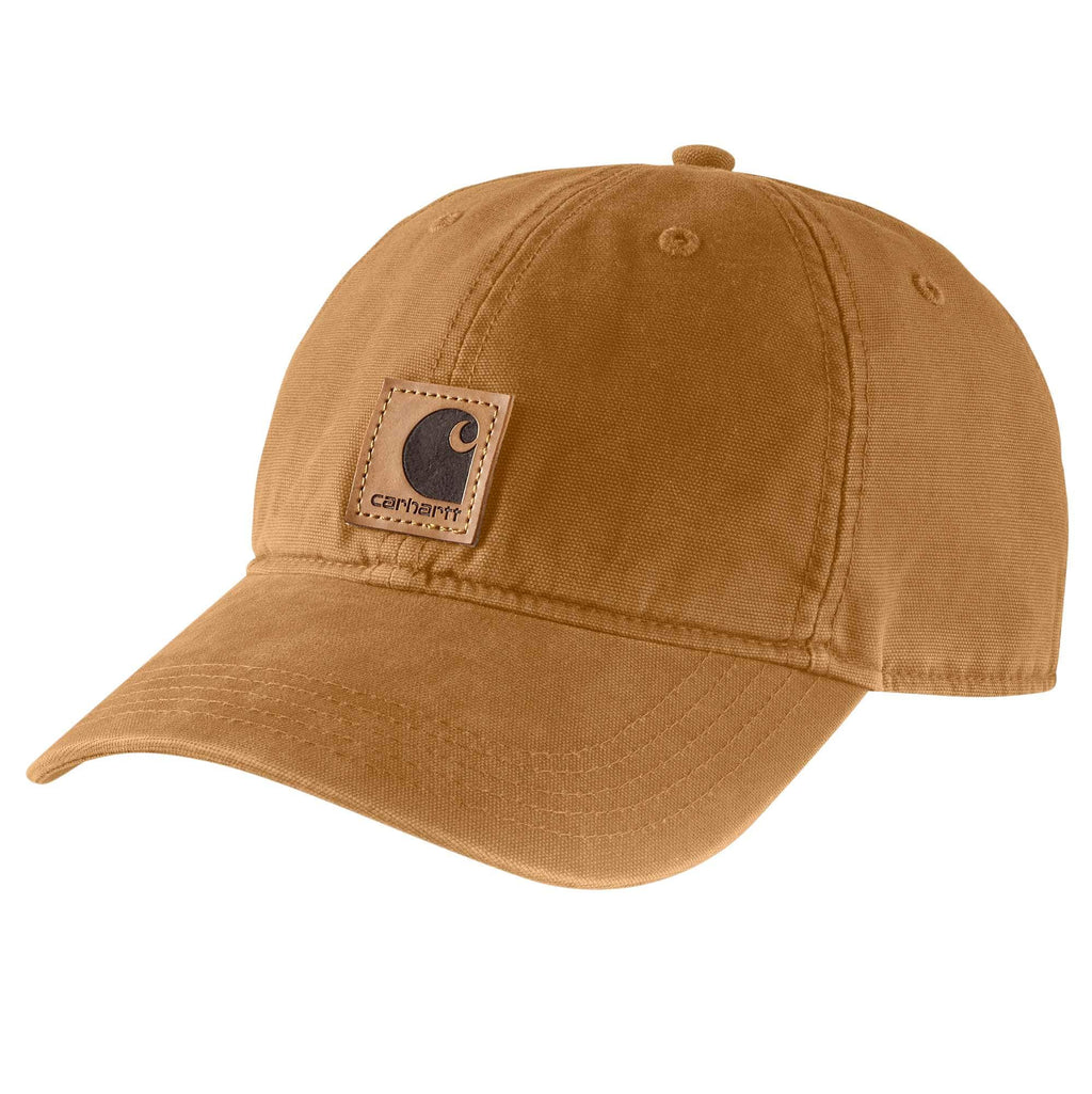 Canvas logo baseball cap