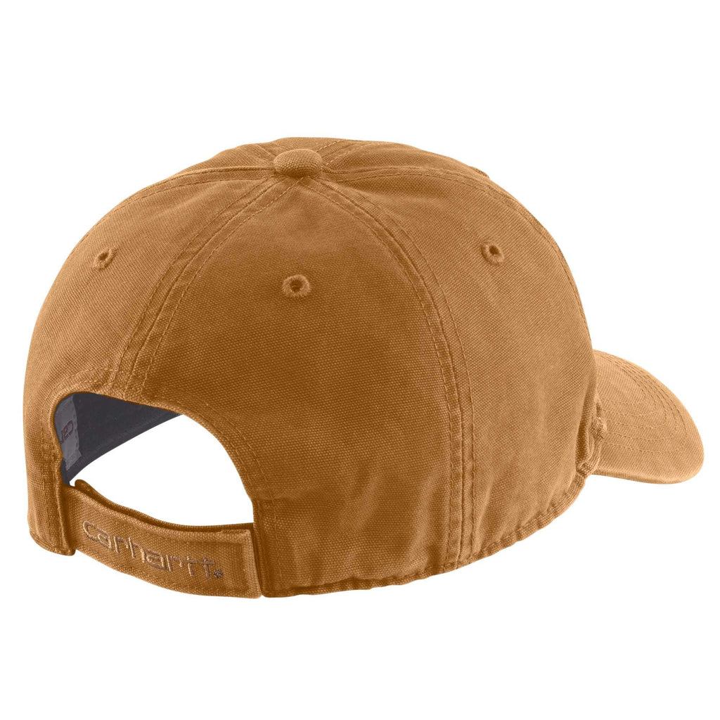 Canvas logo baseball cap