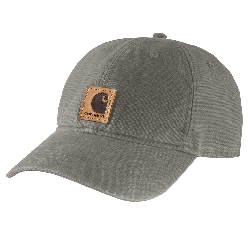 Canvas logo baseball cap