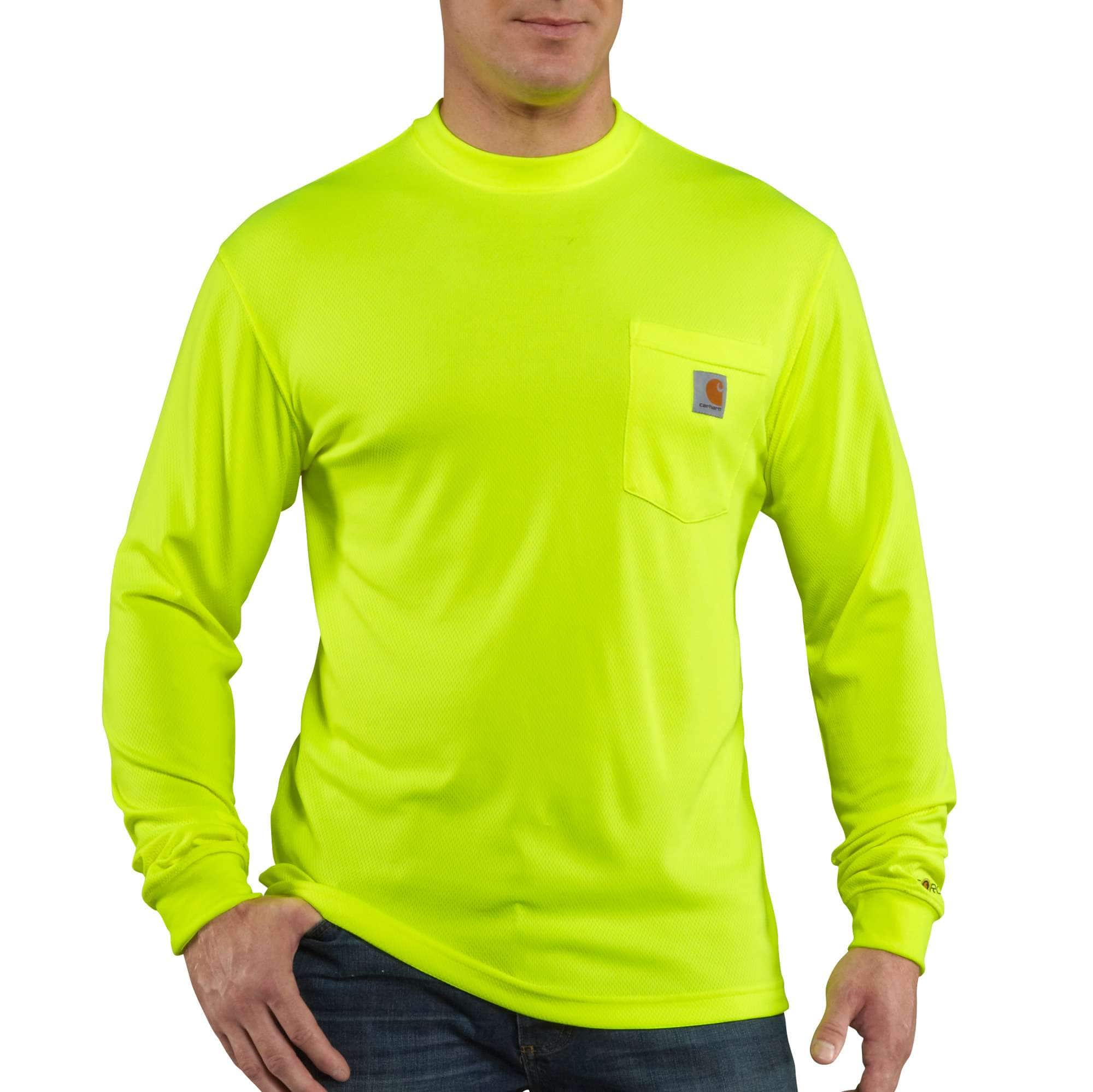 Men's force relaxed fit color enhanced long sleeve t-shirt 