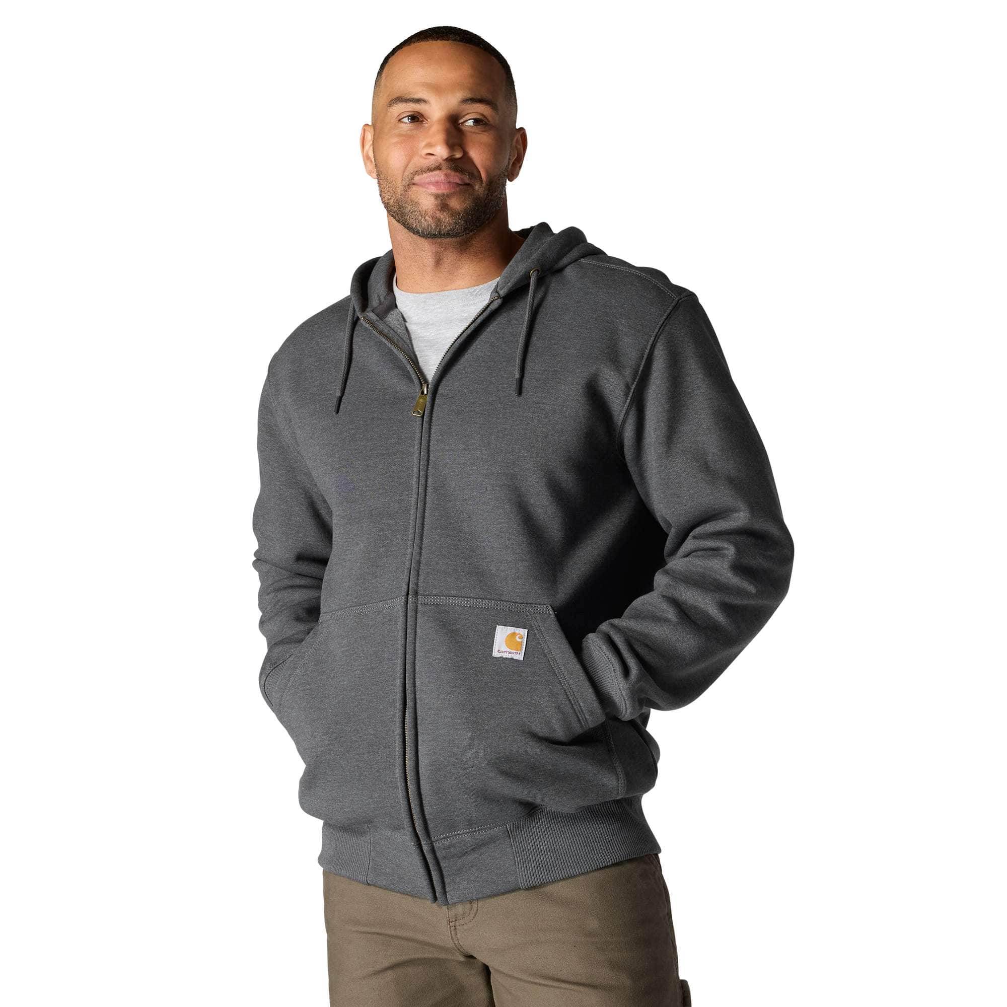 Men's paxton water repellent heavyweight full-zip hoodie - carhartt rain defender hoodies