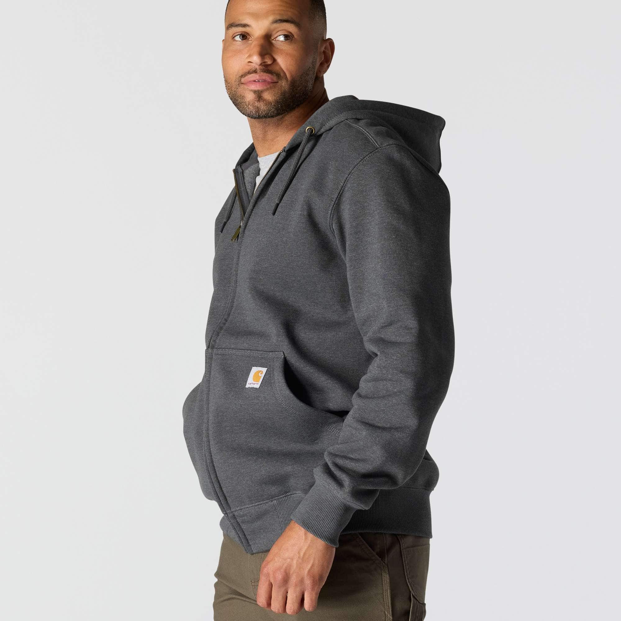 Men's paxton water repellent heavyweight full-zip hoodie - carhartt rain defender hoodies