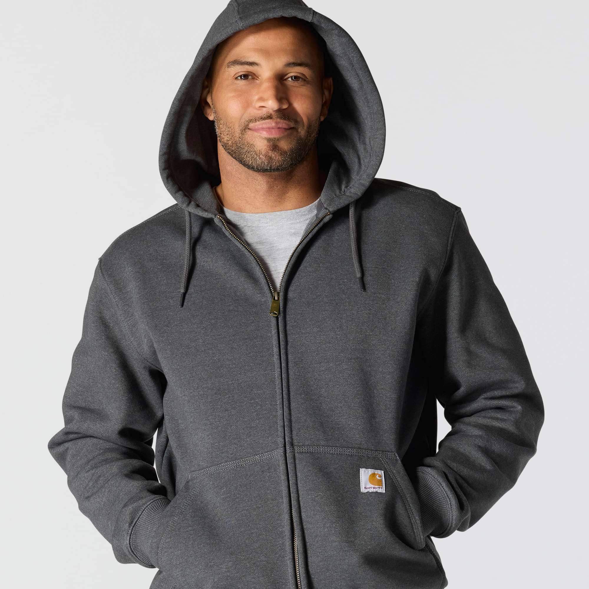 Men's paxton water repellent heavyweight full-zip hoodie - carhartt rain defender hoodies