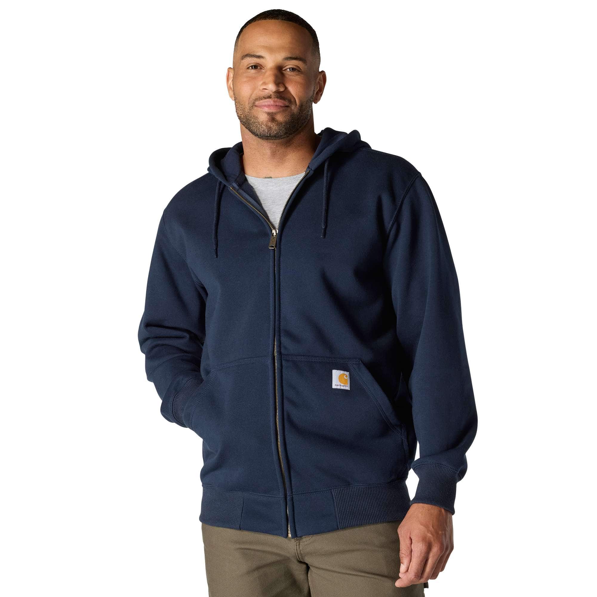 Men's paxton water repellent heavyweight full-zip hoodie - carhartt rain defender hoodies