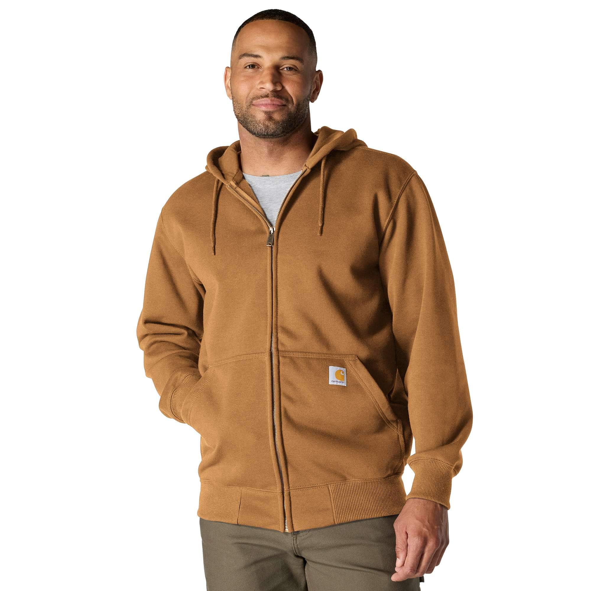 Men's paxton water repellent heavyweight full-zip hoodie - carhartt rain defender hoodies