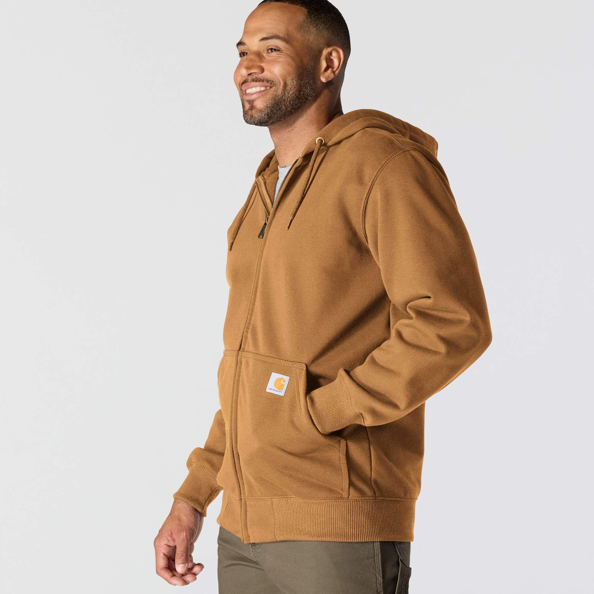 Men's paxton water repellent heavyweight full-zip hoodie - carhartt rain defender hoodies