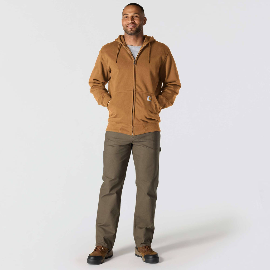 Men's paxton water repellent heavyweight full-zip hoodie - carhartt rain defender hoodies