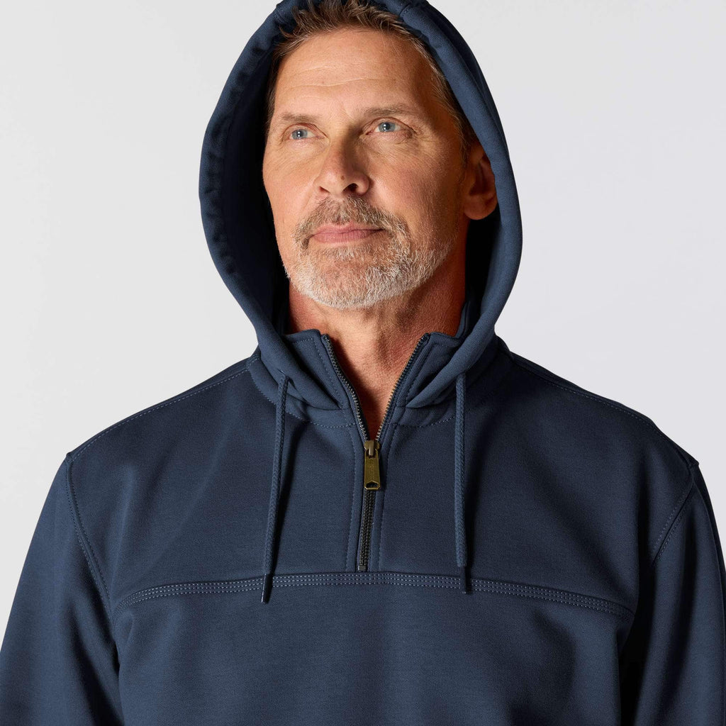 Men's paxton water repellent heavyweight quarter zip hoodie - carhartt rain defender hoodies