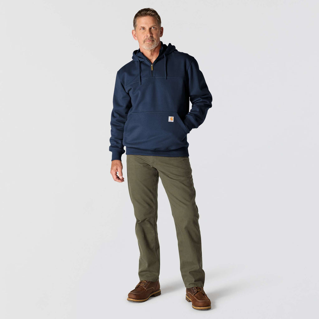 Men's paxton water repellent heavyweight quarter zip hoodie - carhartt rain defender hoodies