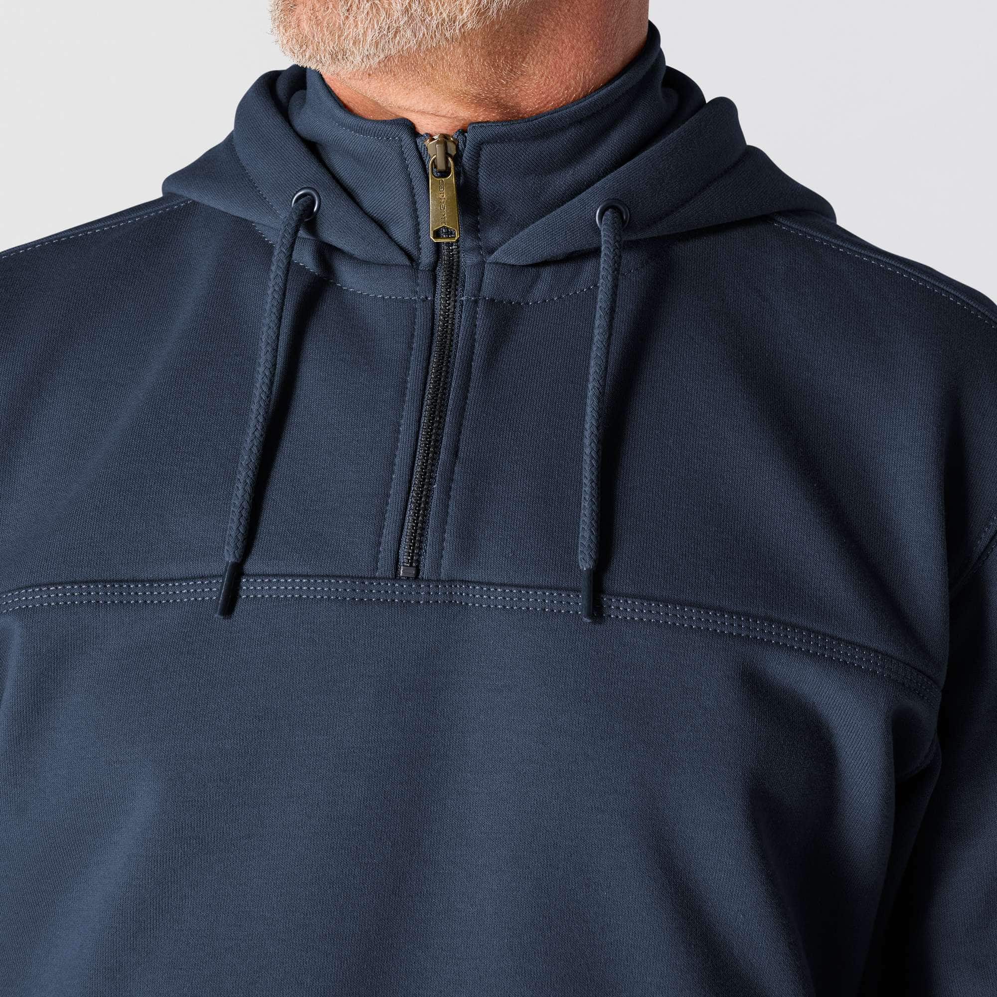 Men's paxton water repellent heavyweight quarter zip hoodie - carhartt rain defender hoodies