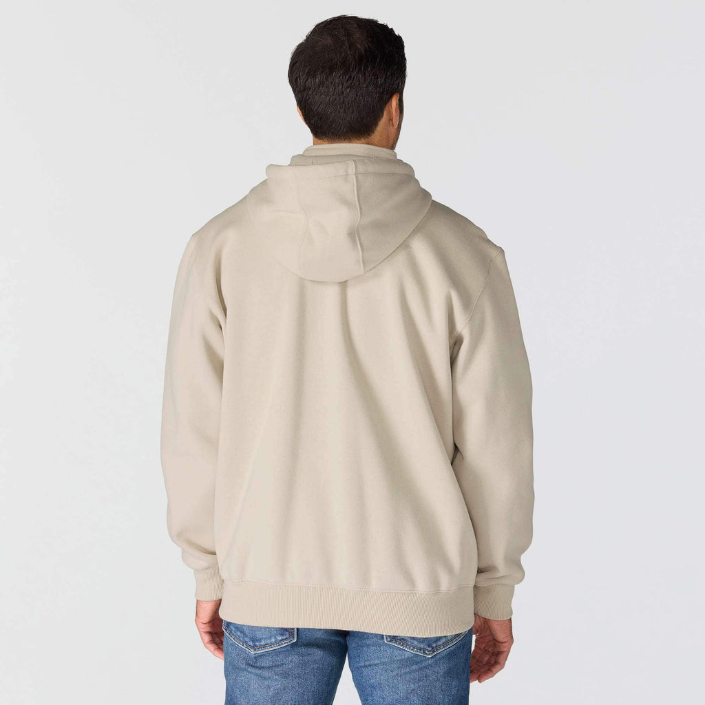 Men's paxton water repellent heavyweight quarter zip hoodie - carhartt rain defender hoodies