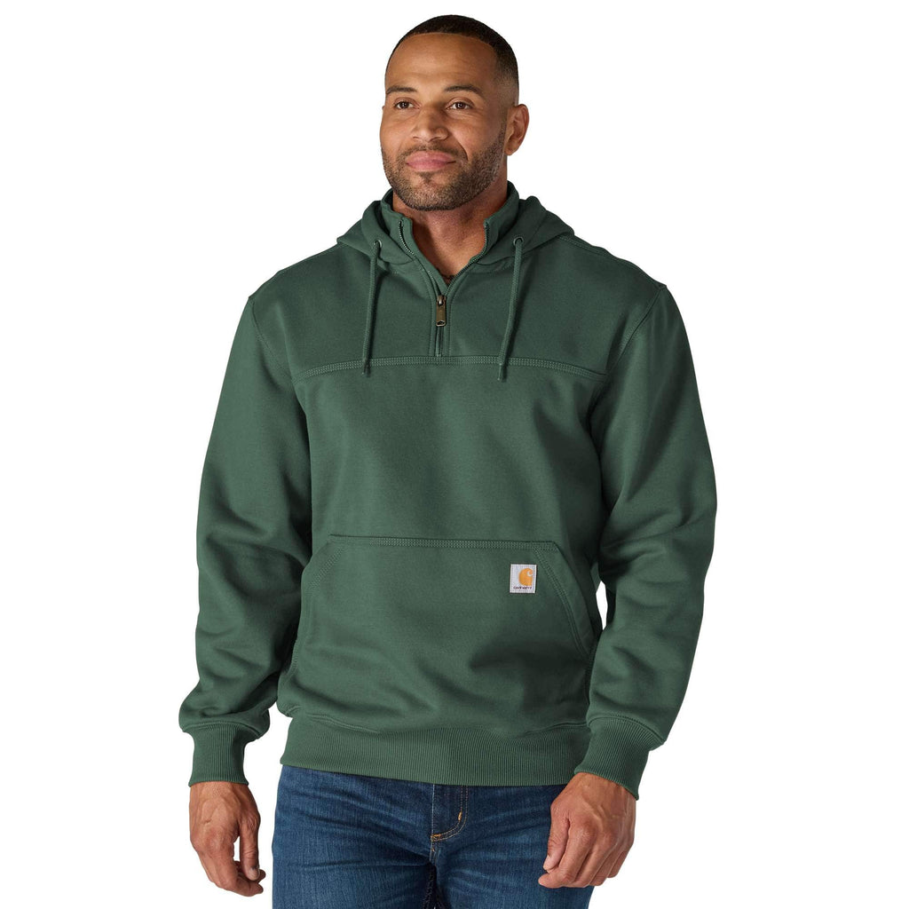 Men's paxton water repellent heavyweight quarter zip hoodie - carhartt rain defender hoodies