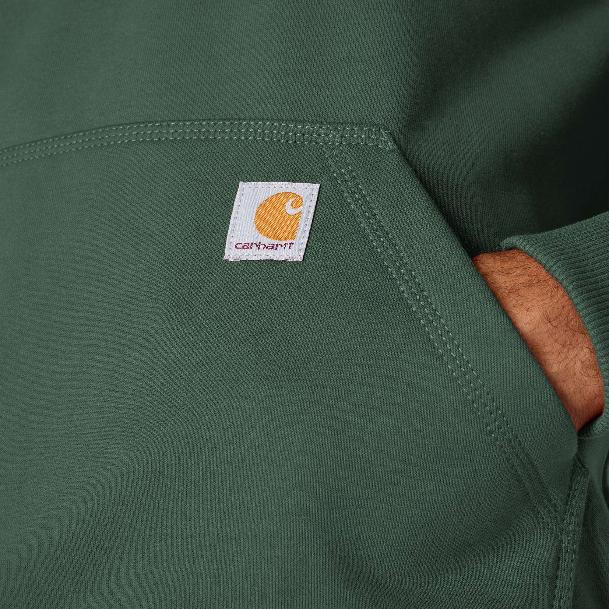 Men's paxton water repellent heavyweight quarter zip hoodie - carhartt rain defender hoodies