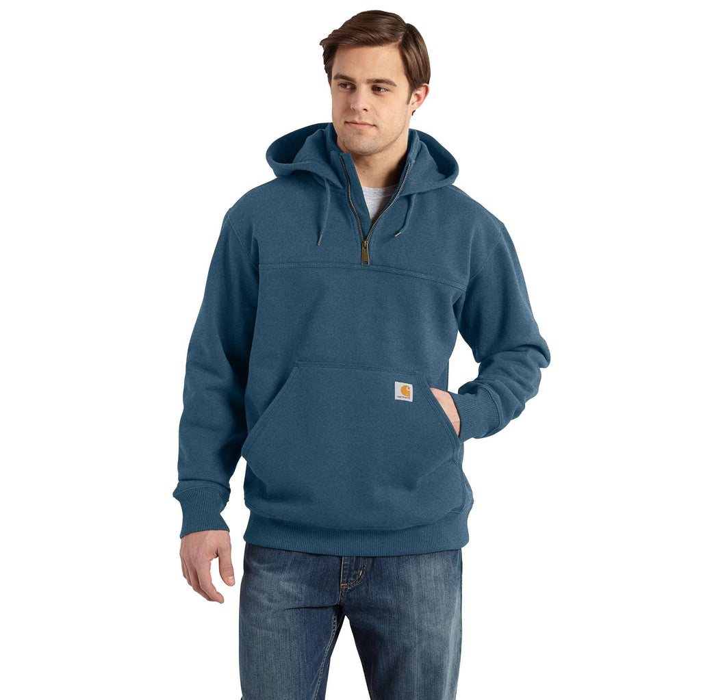 Men's paxton water repellent heavyweight quarter zip hoodie - carhartt rain defender hoodies