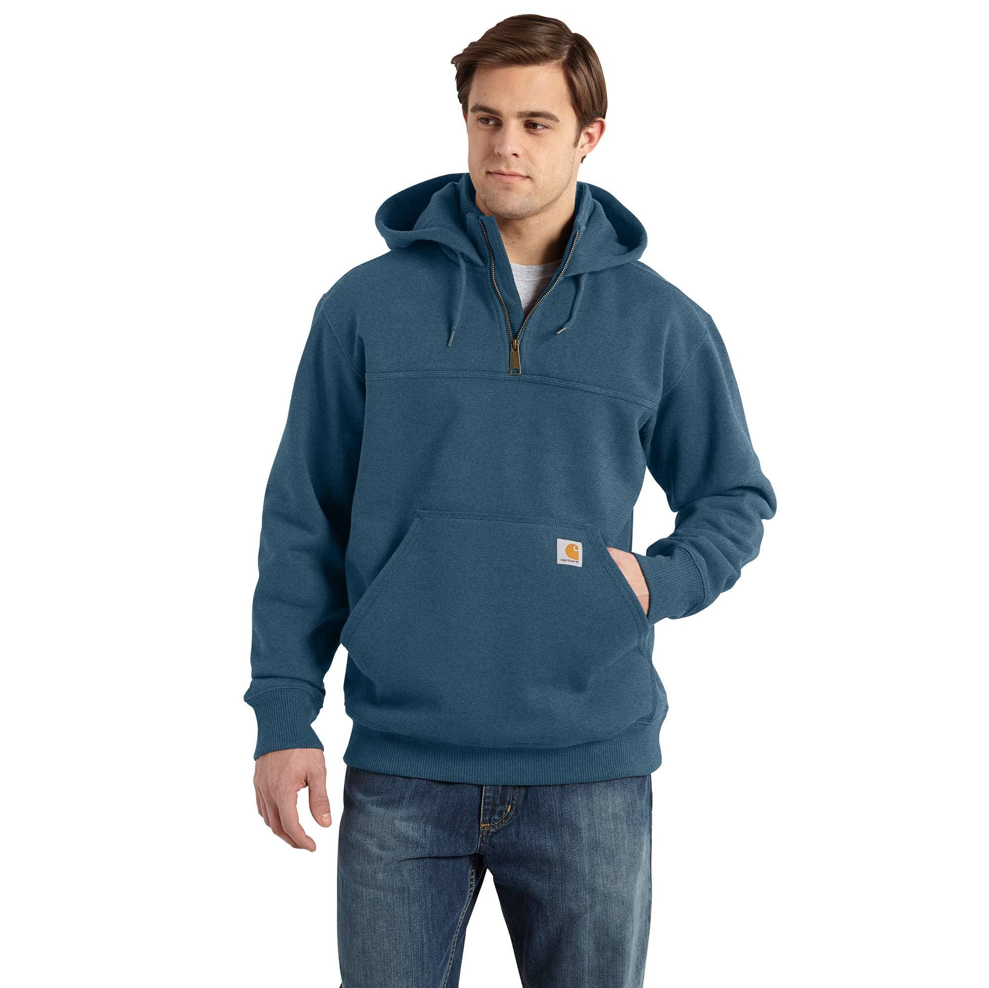 Men's paxton water repellent heavyweight quarter zip hoodie - carhartt rain defender hoodies