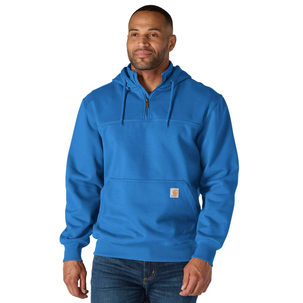Men's paxton water repellent heavyweight quarter zip hoodie - carhartt rain defender hoodies