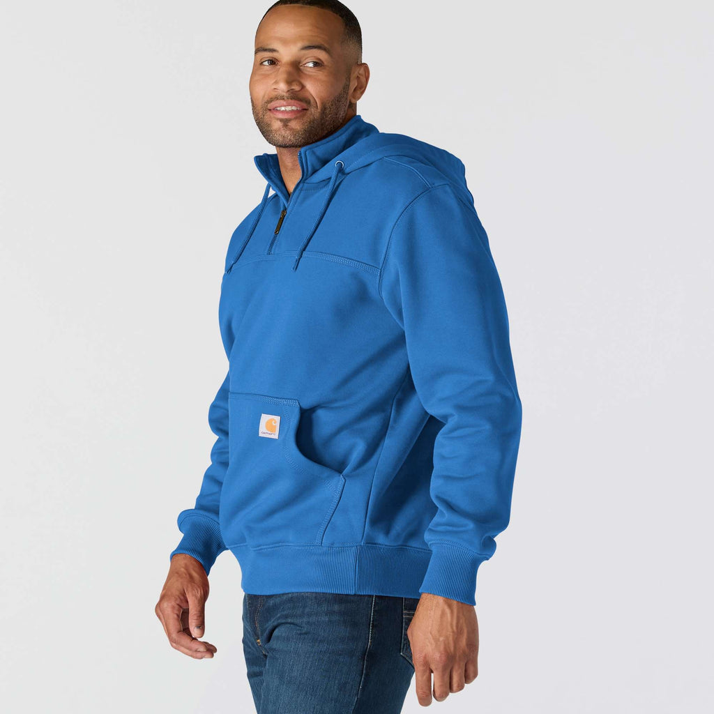 Men's paxton water repellent heavyweight quarter zip hoodie - carhartt rain defender hoodies