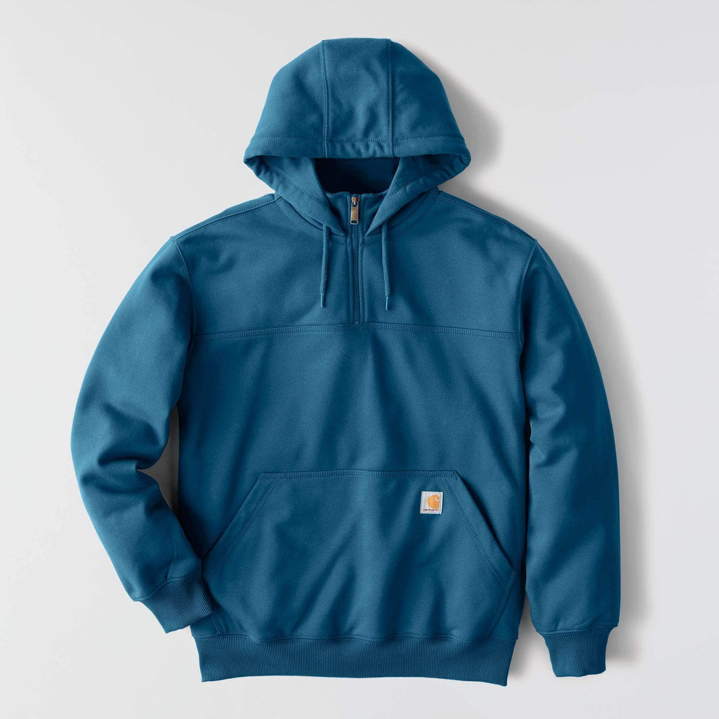 Men's paxton water repellent heavyweight quarter zip hoodie - carhartt rain defender hoodies