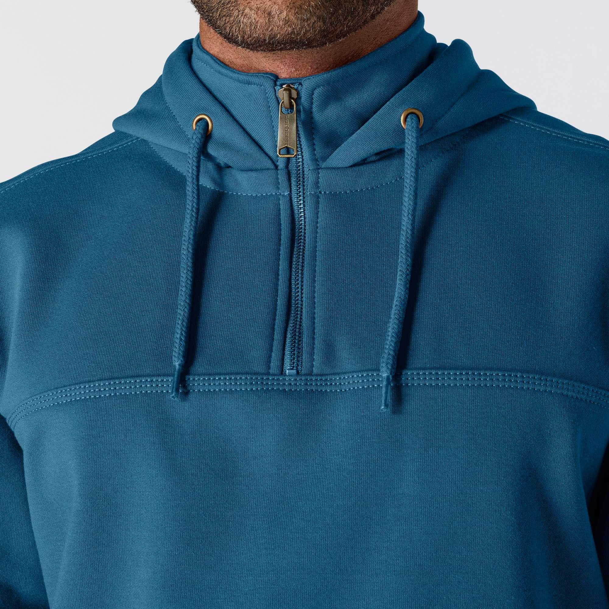 Men's paxton water repellent heavyweight quarter zip hoodie - carhartt rain defender hoodies