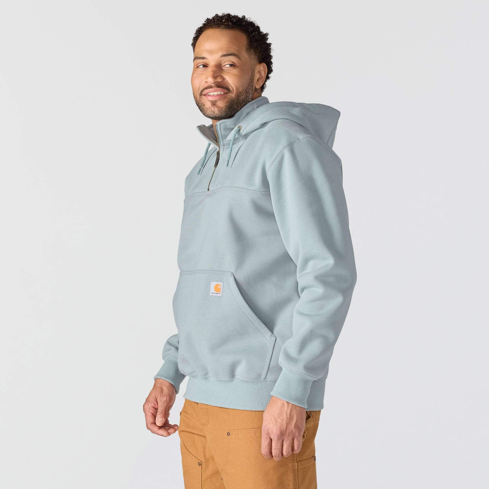 Men's paxton water repellent heavyweight quarter zip hoodie - carhartt rain defender hoodies