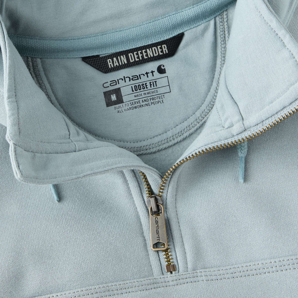 Men's paxton water repellent heavyweight quarter zip hoodie - carhartt rain defender hoodies