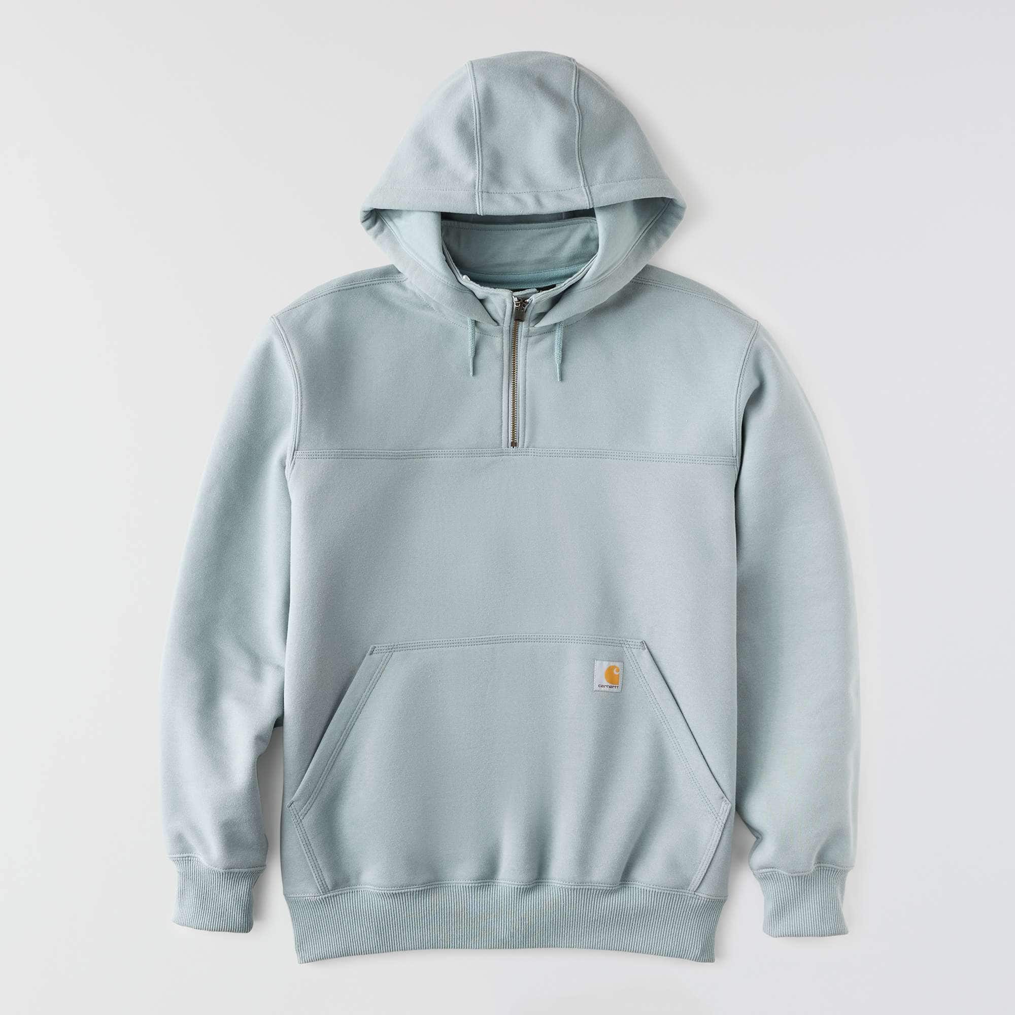 Men's paxton water repellent heavyweight quarter zip hoodie - carhartt rain defender hoodies