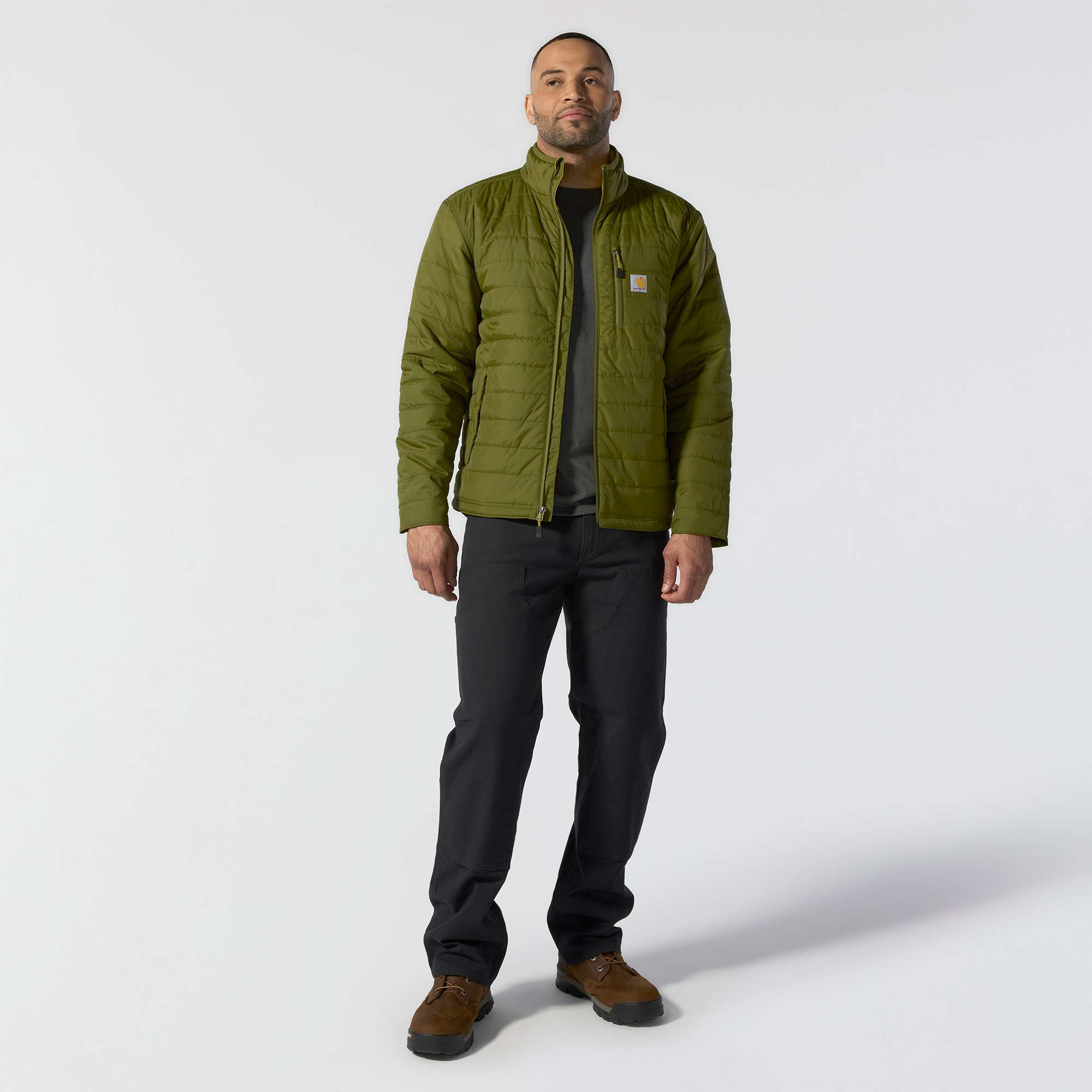 Men's gilliam lightweight water resistant insulated jacket - rain defender jackets