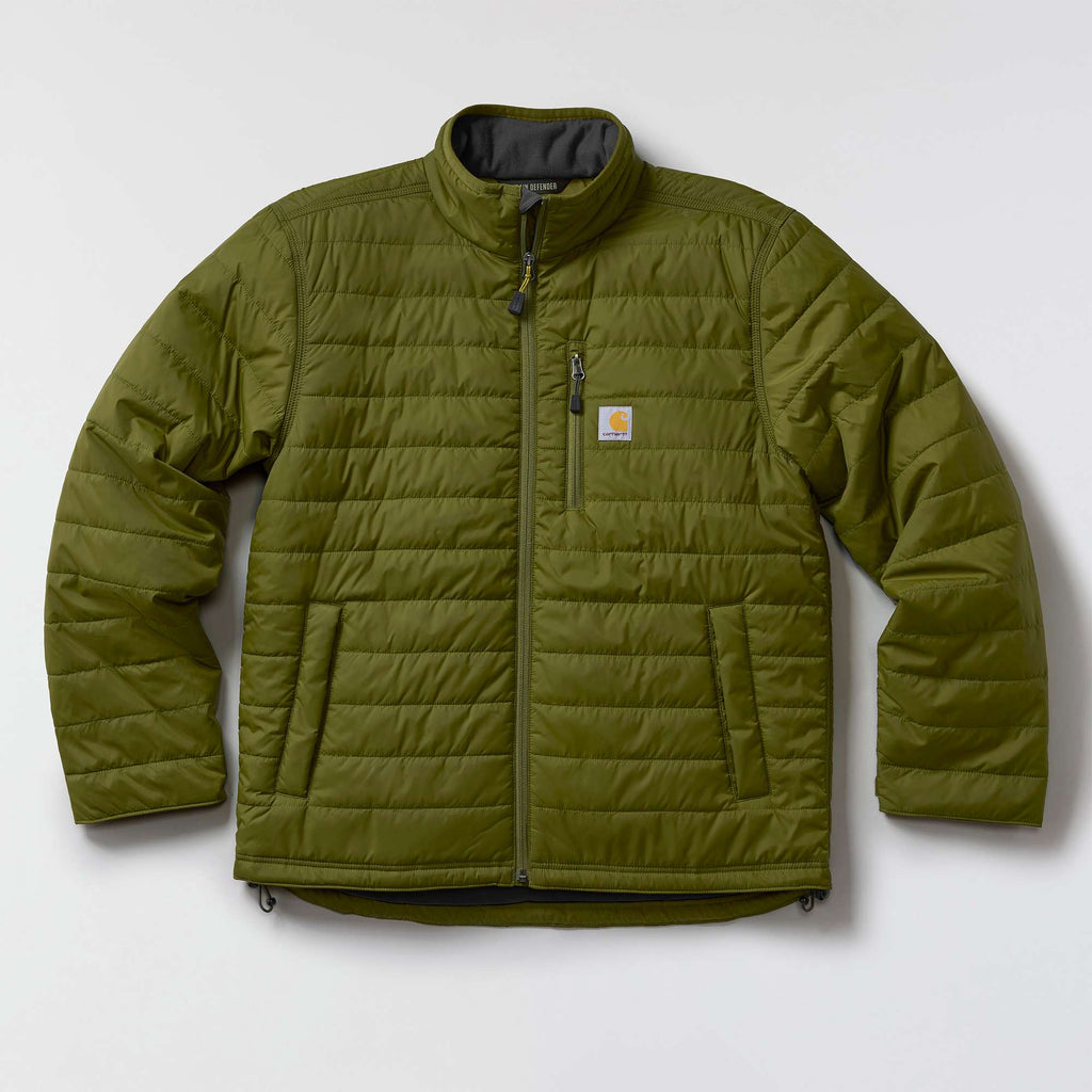 Men's gilliam lightweight water resistant insulated jacket - rain defender jackets