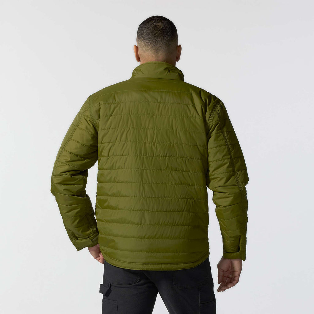Men's gilliam lightweight water resistant insulated jacket - rain defender jackets