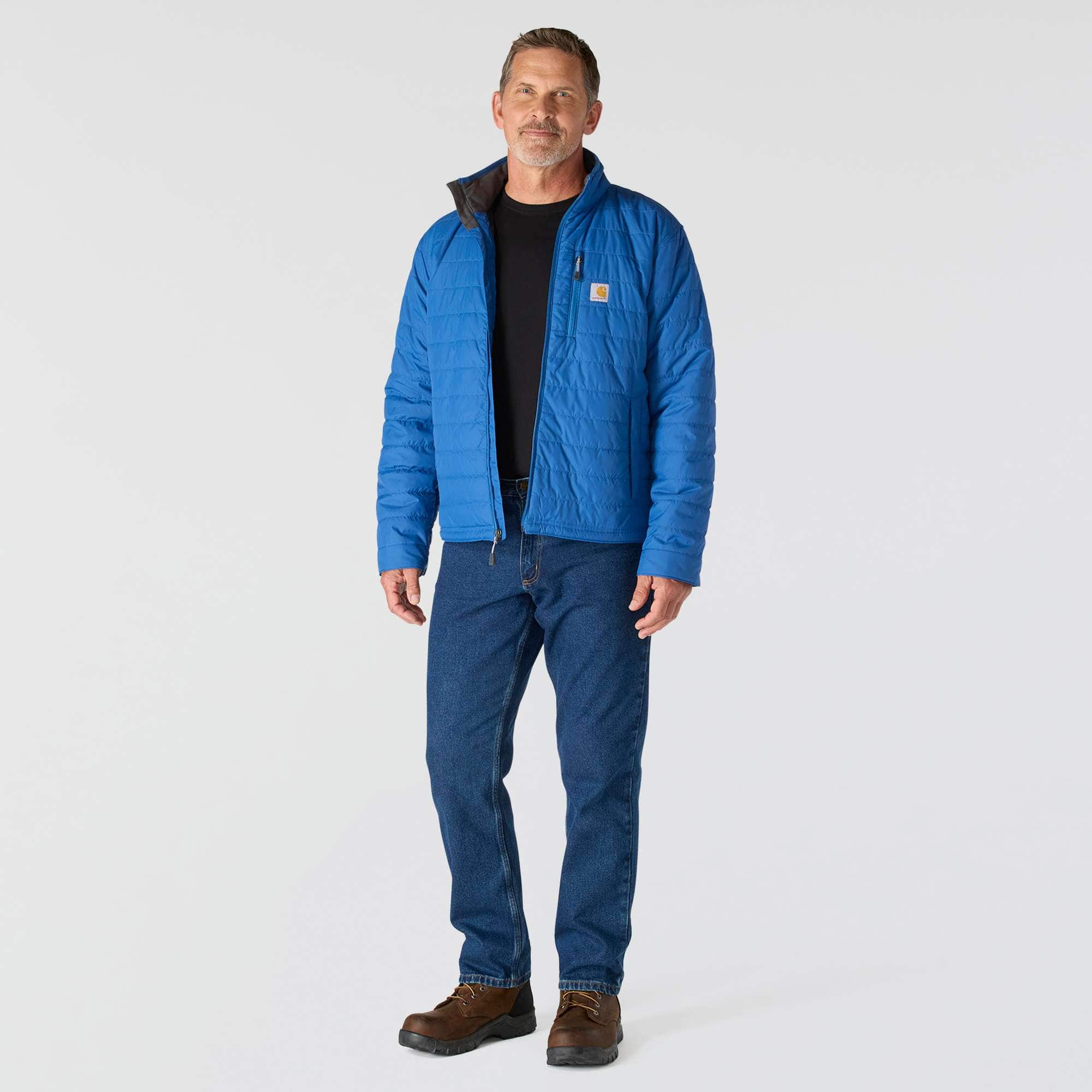 Men's gilliam lightweight water resistant insulated jacket - rain defender jackets