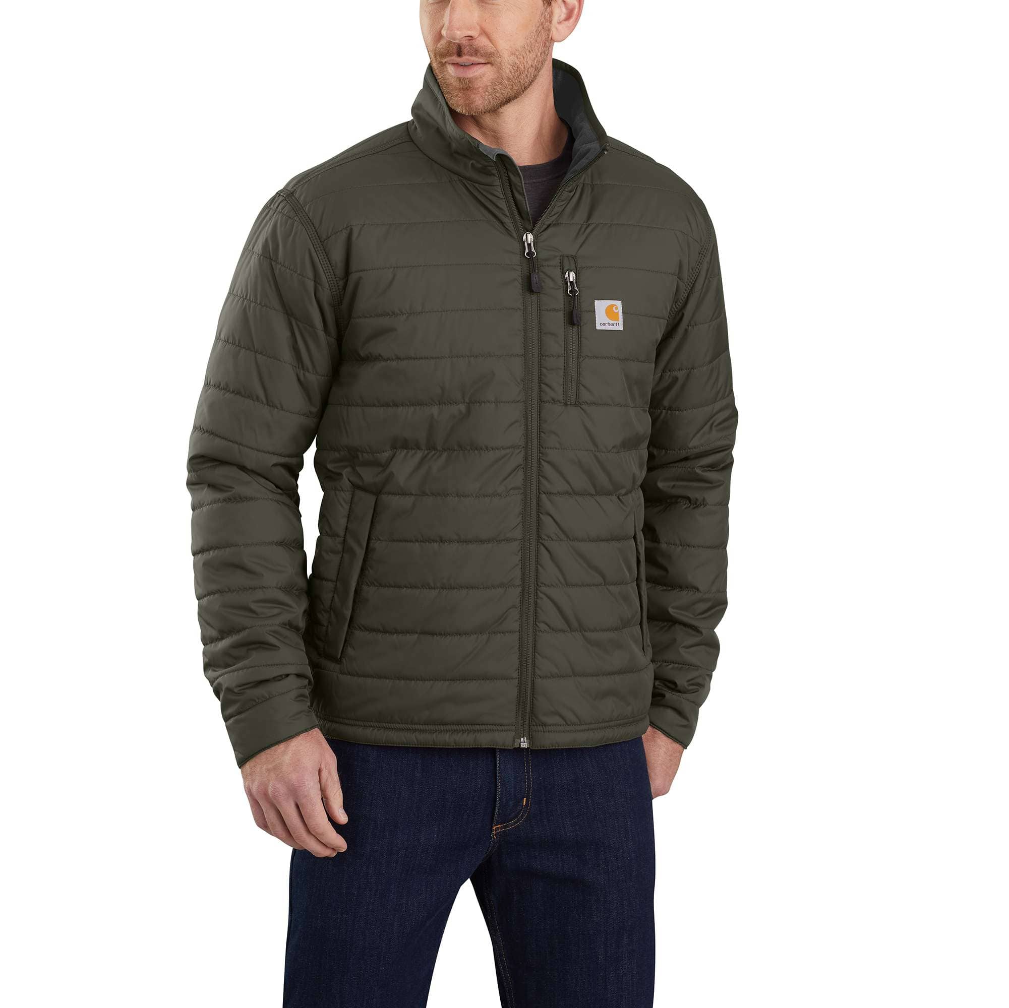 Men's gilliam lightweight water resistant insulated jacket - rain defender jackets
