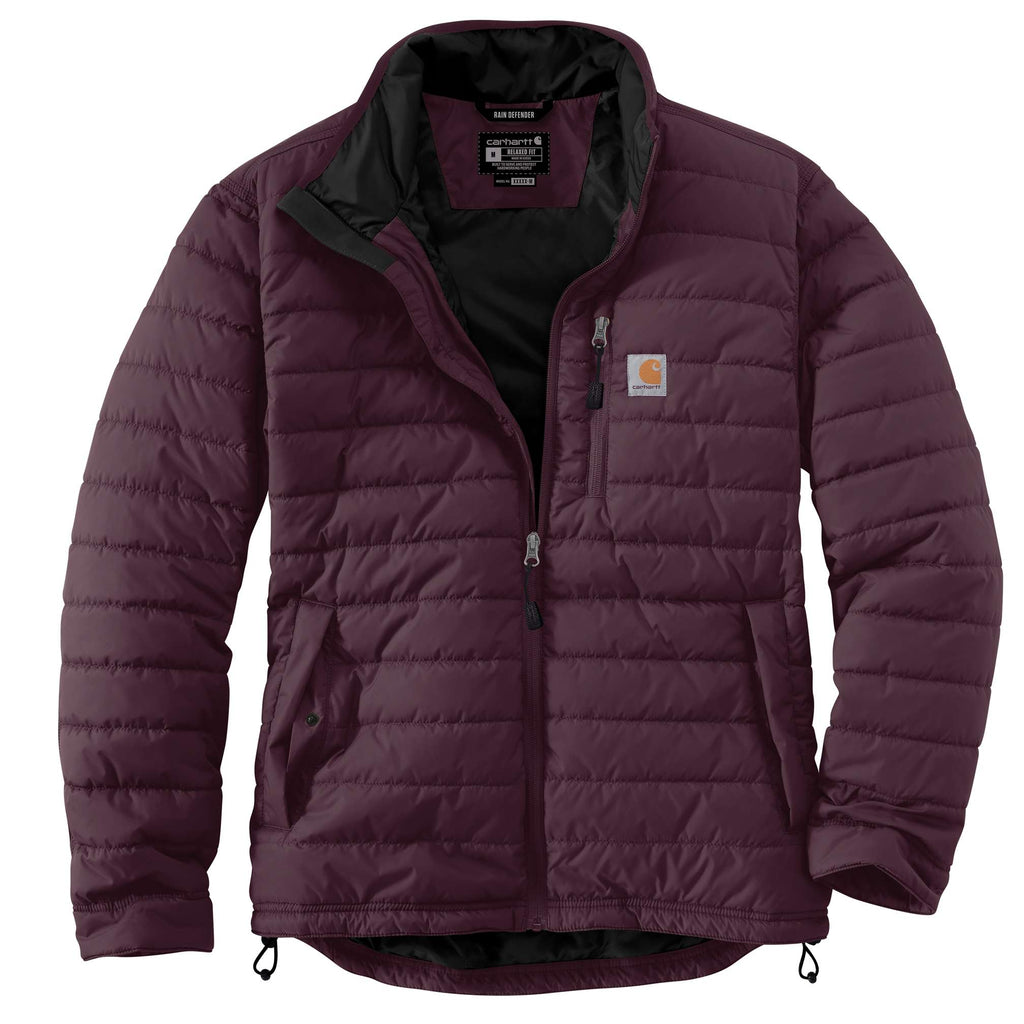 Men's gilliam lightweight water resistant insulated jacket - rain defender jackets