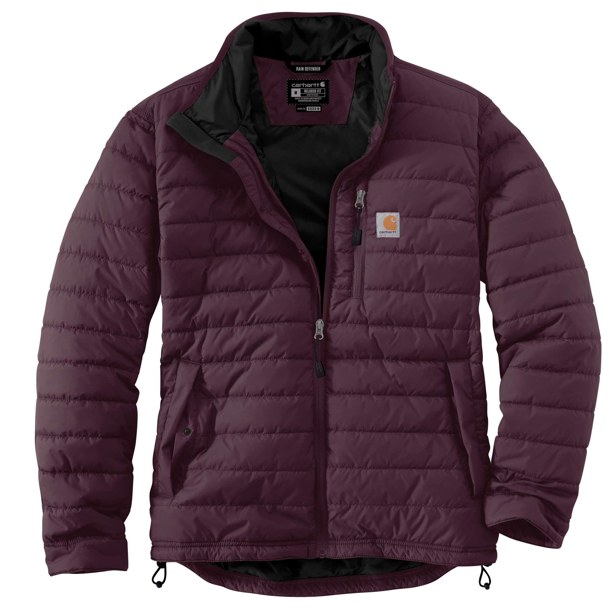 Men's gilliam lightweight water resistant insulated jacket - rain defender jackets
