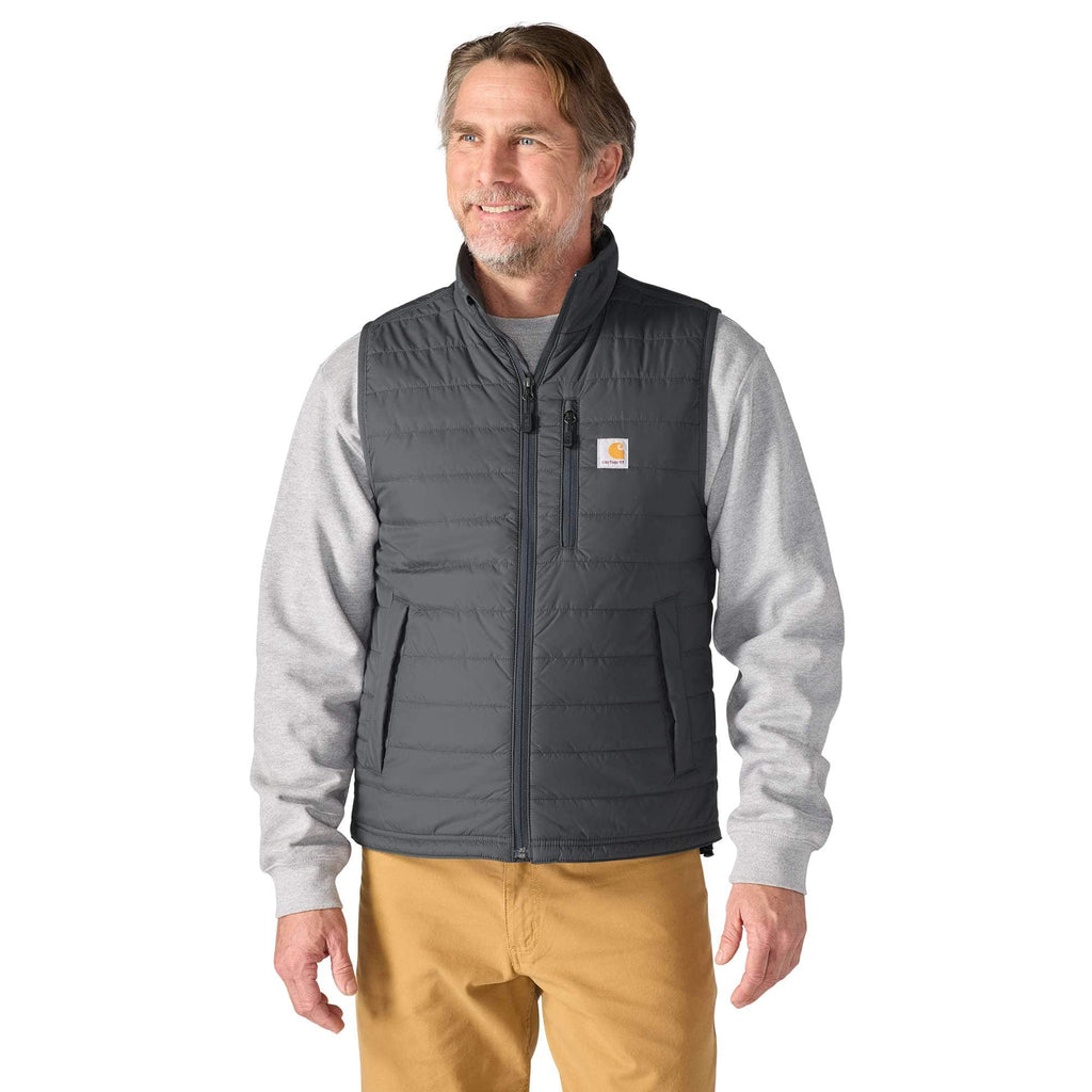 Men's gilliam lightweight water resistant insulated vest - rain defender vests