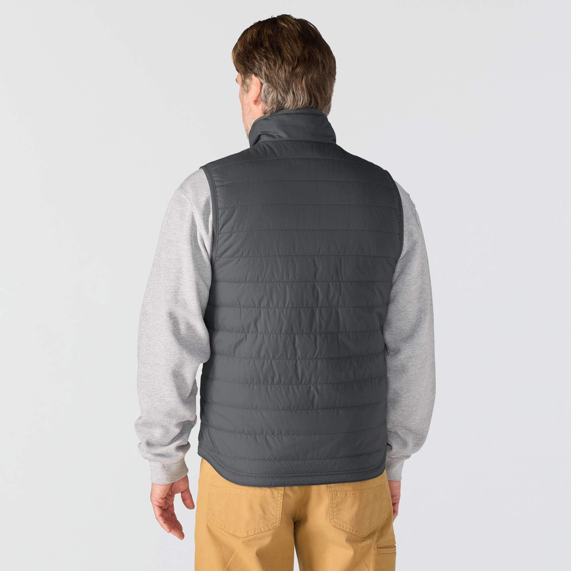 Men's gilliam lightweight water resistant insulated vest - rain defender vests