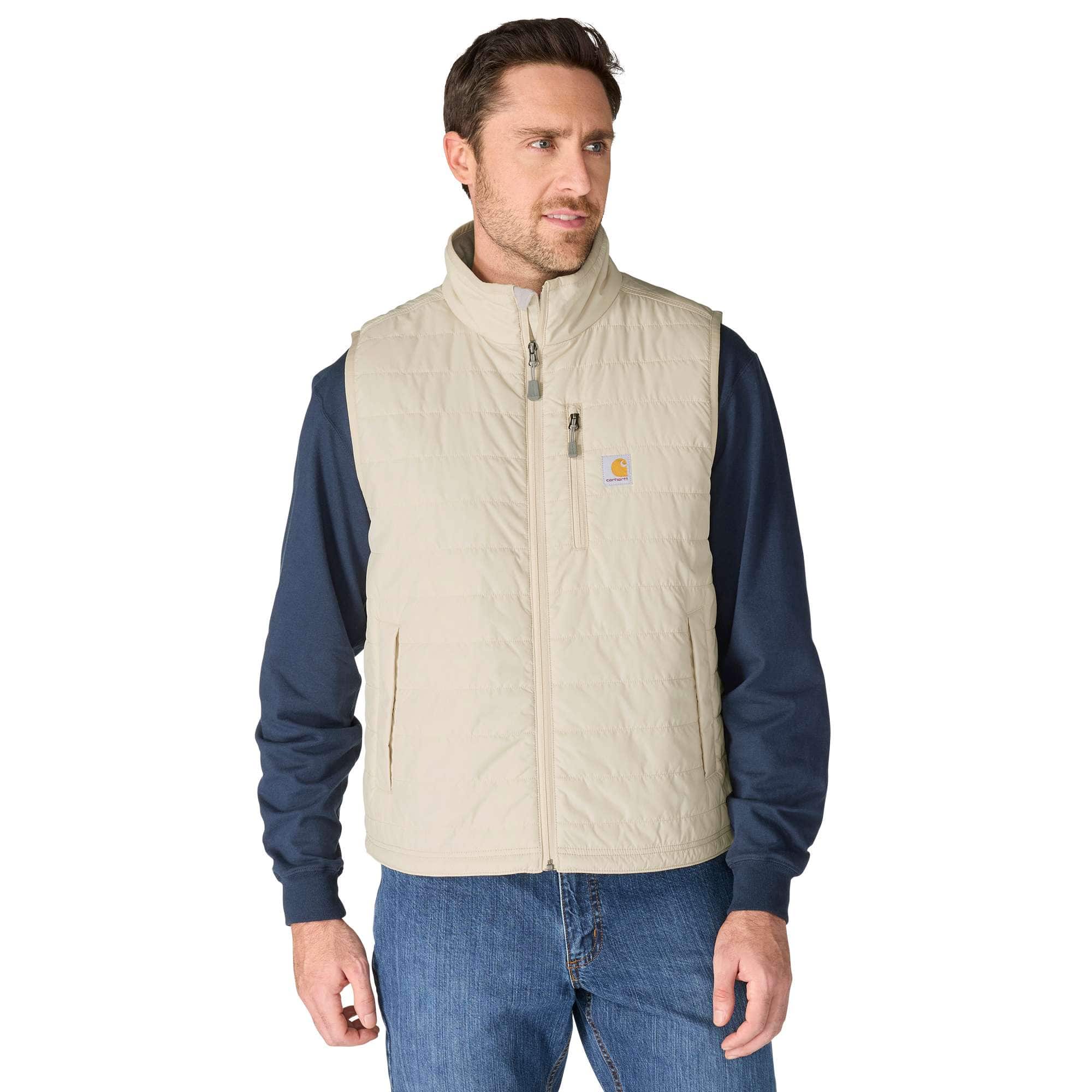 Men's gilliam lightweight water resistant insulated vest - rain defender vests