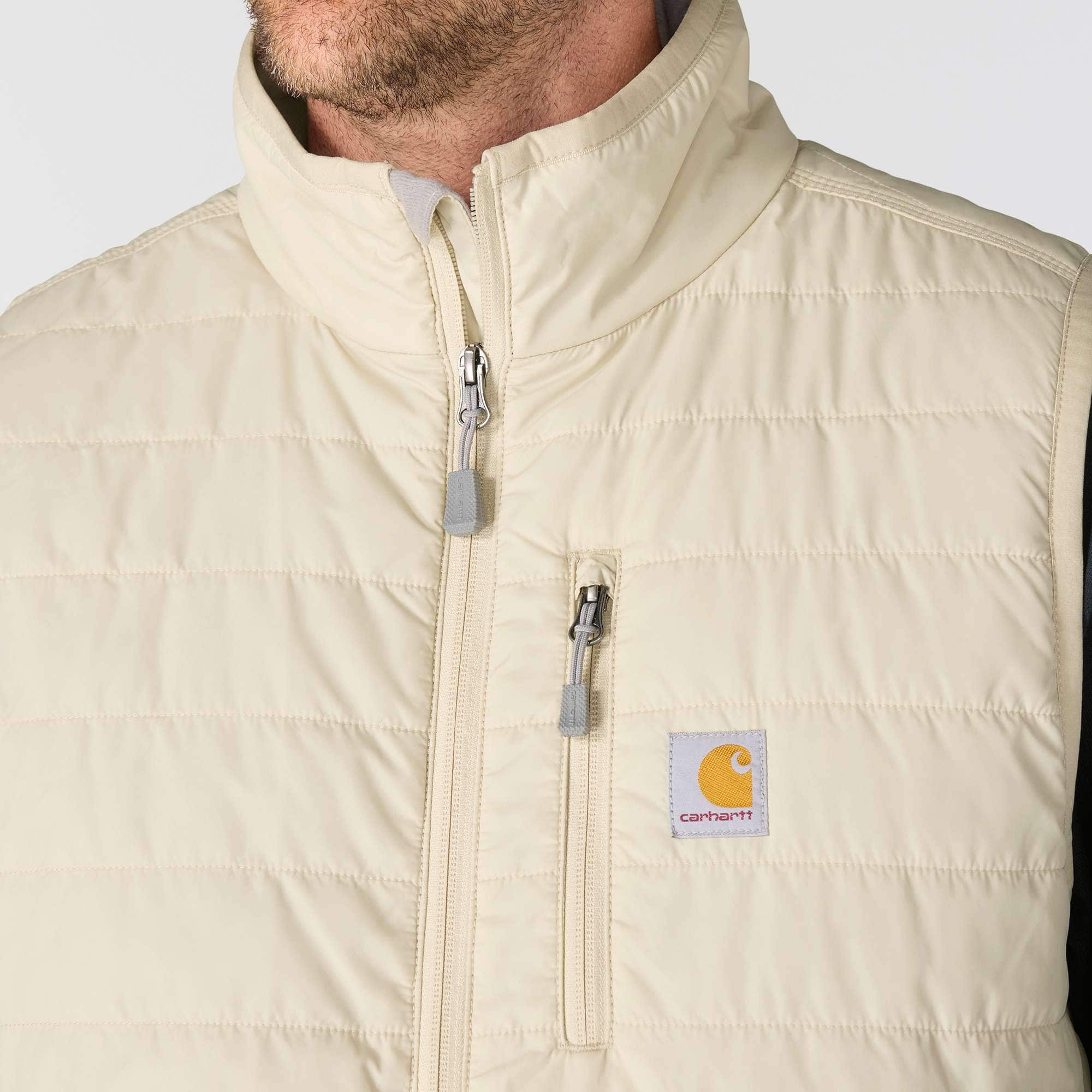 Men's gilliam lightweight water resistant insulated vest - rain defender vests