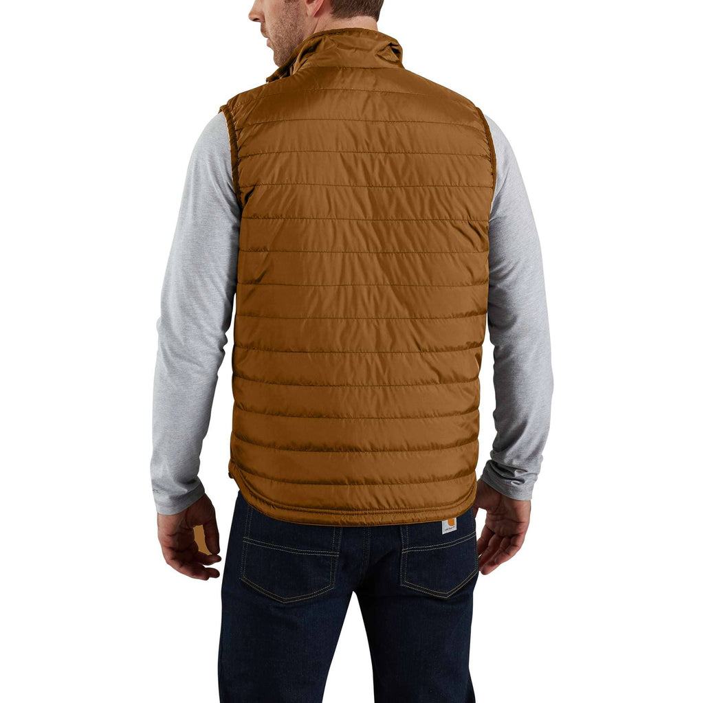 Men's gilliam lightweight water resistant insulated vest - rain defender vests