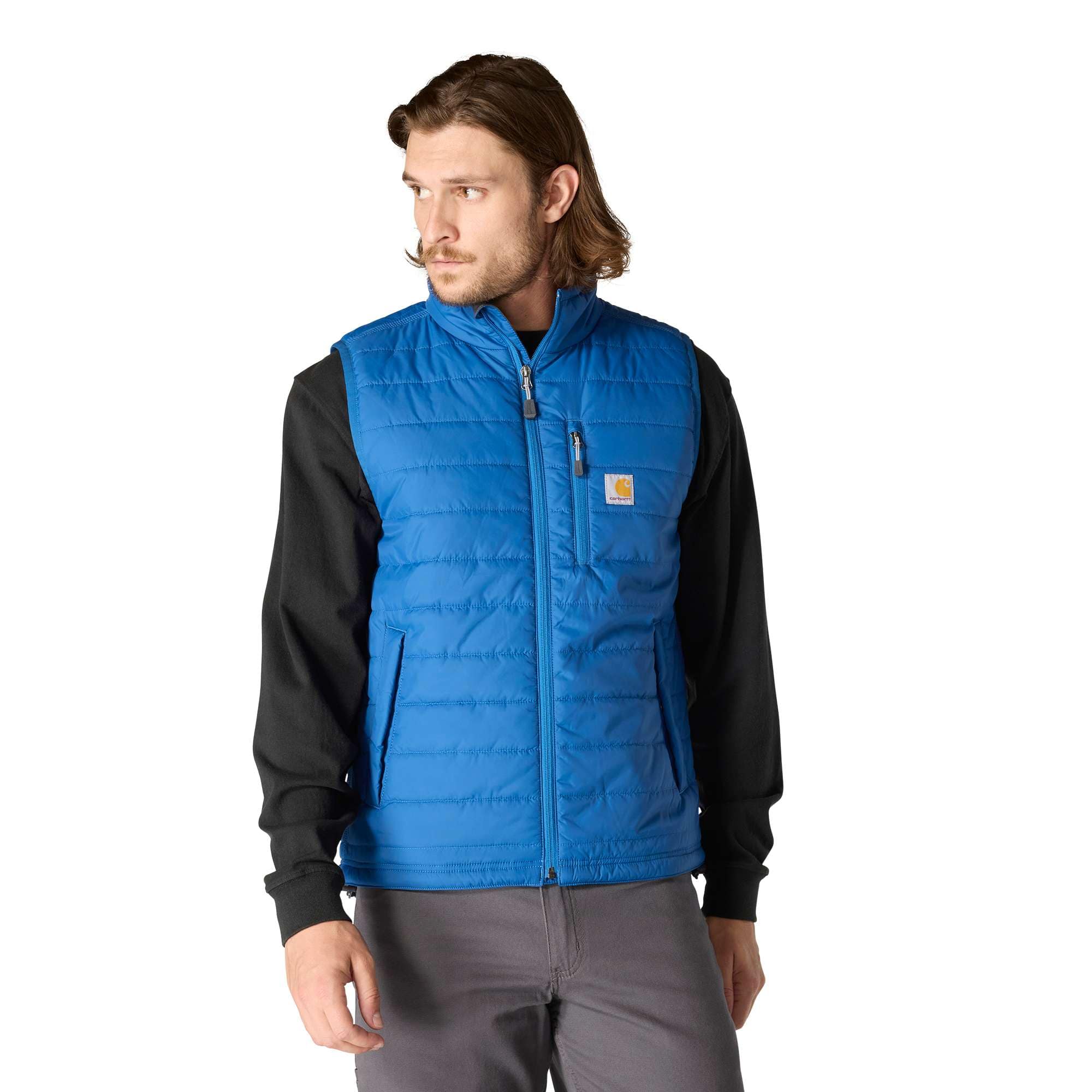 Men's gilliam lightweight water resistant insulated vest - rain defender vests