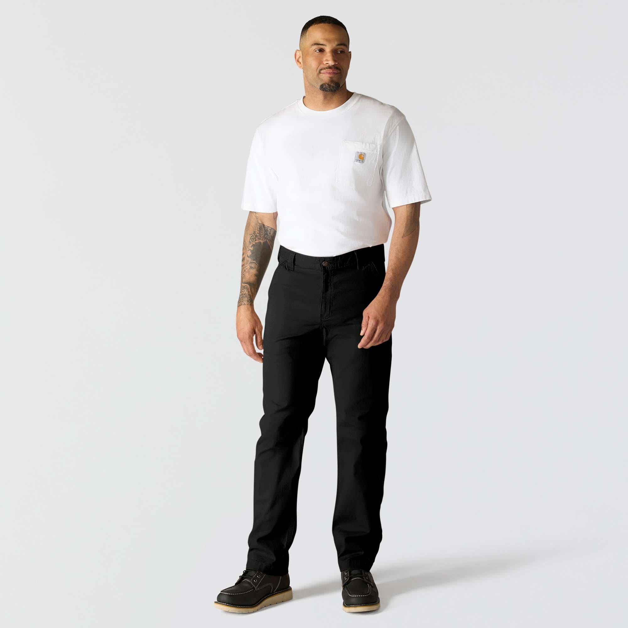 Relaxed straight rigby canvas pants - work pants