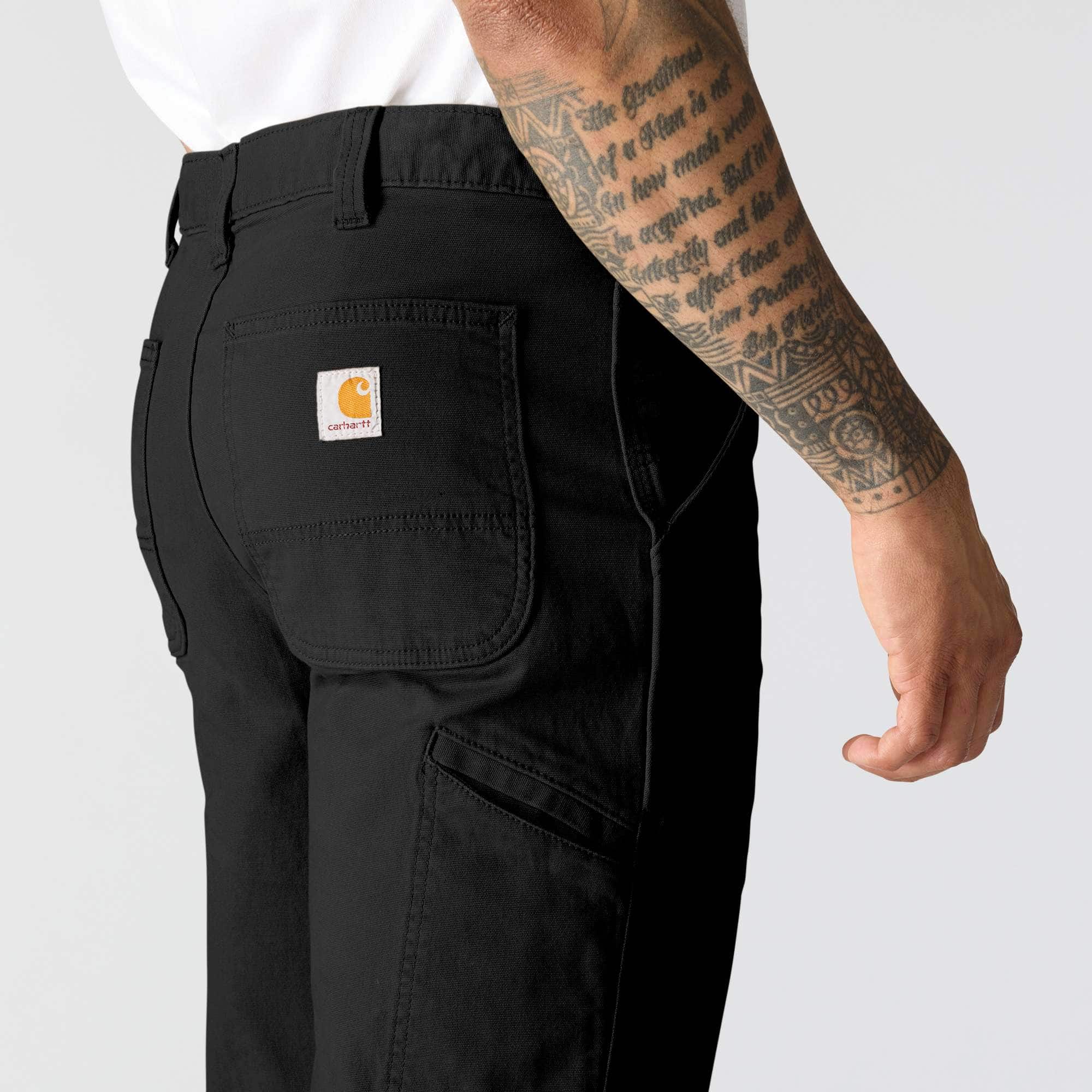 Relaxed straight rigby canvas pants - work pants