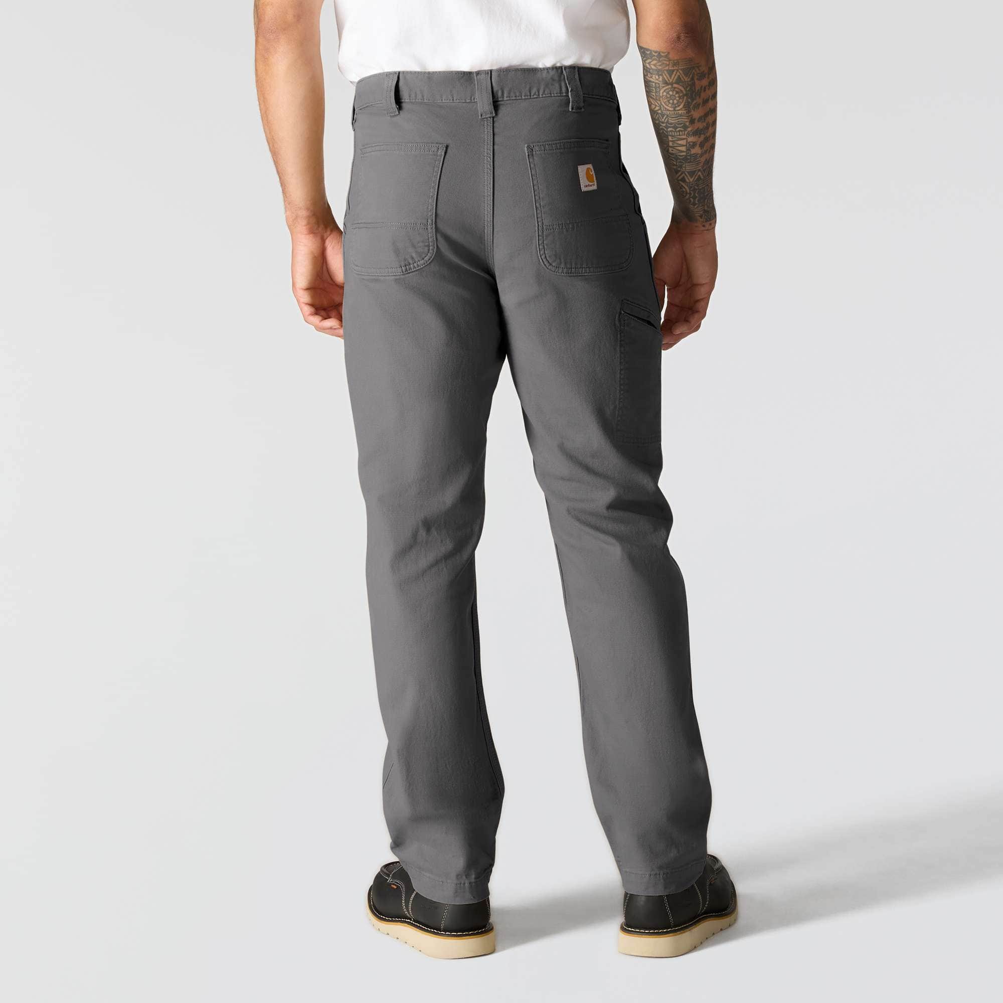 Relaxed straight rigby canvas pants - work pants