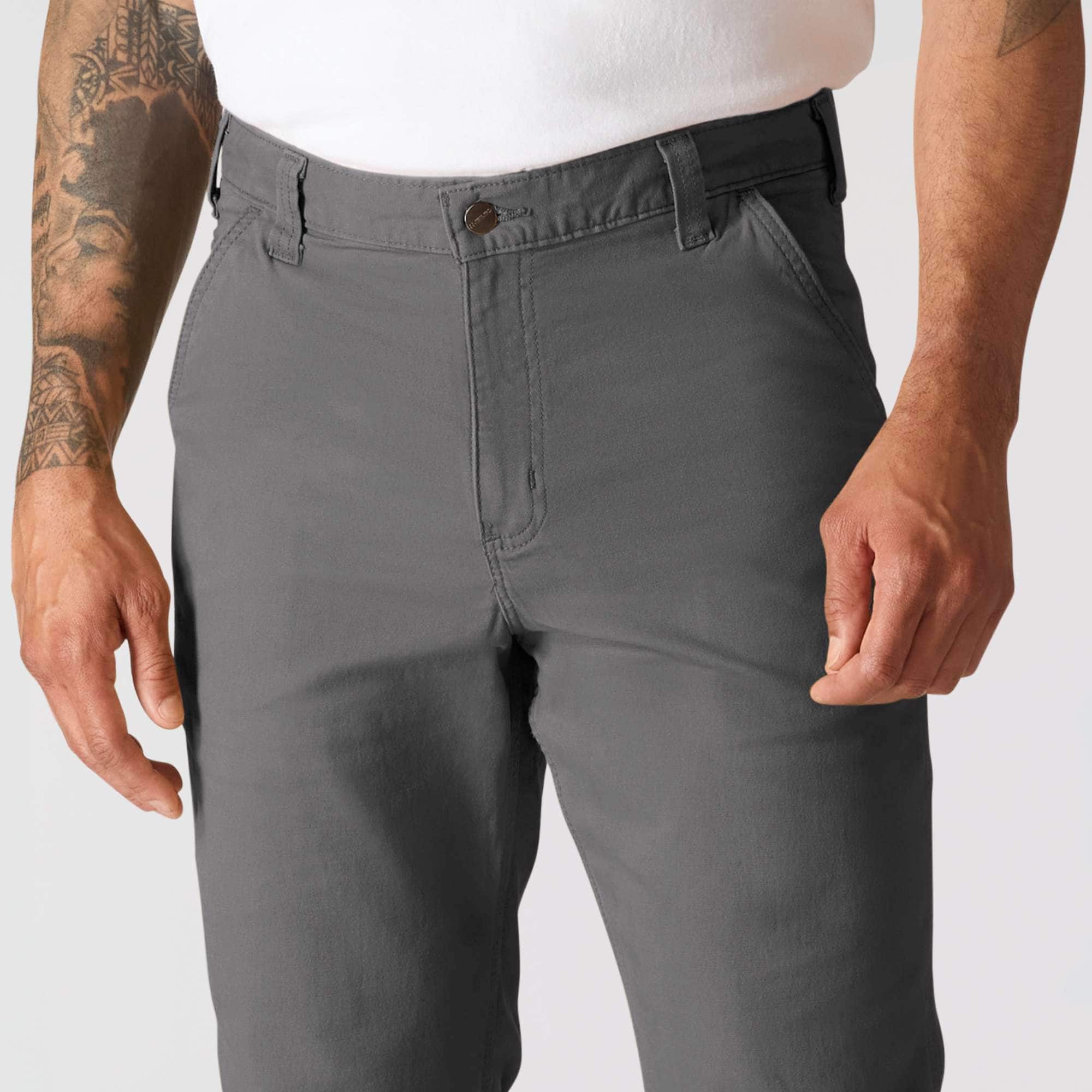 Relaxed straight rigby canvas pants - work pants