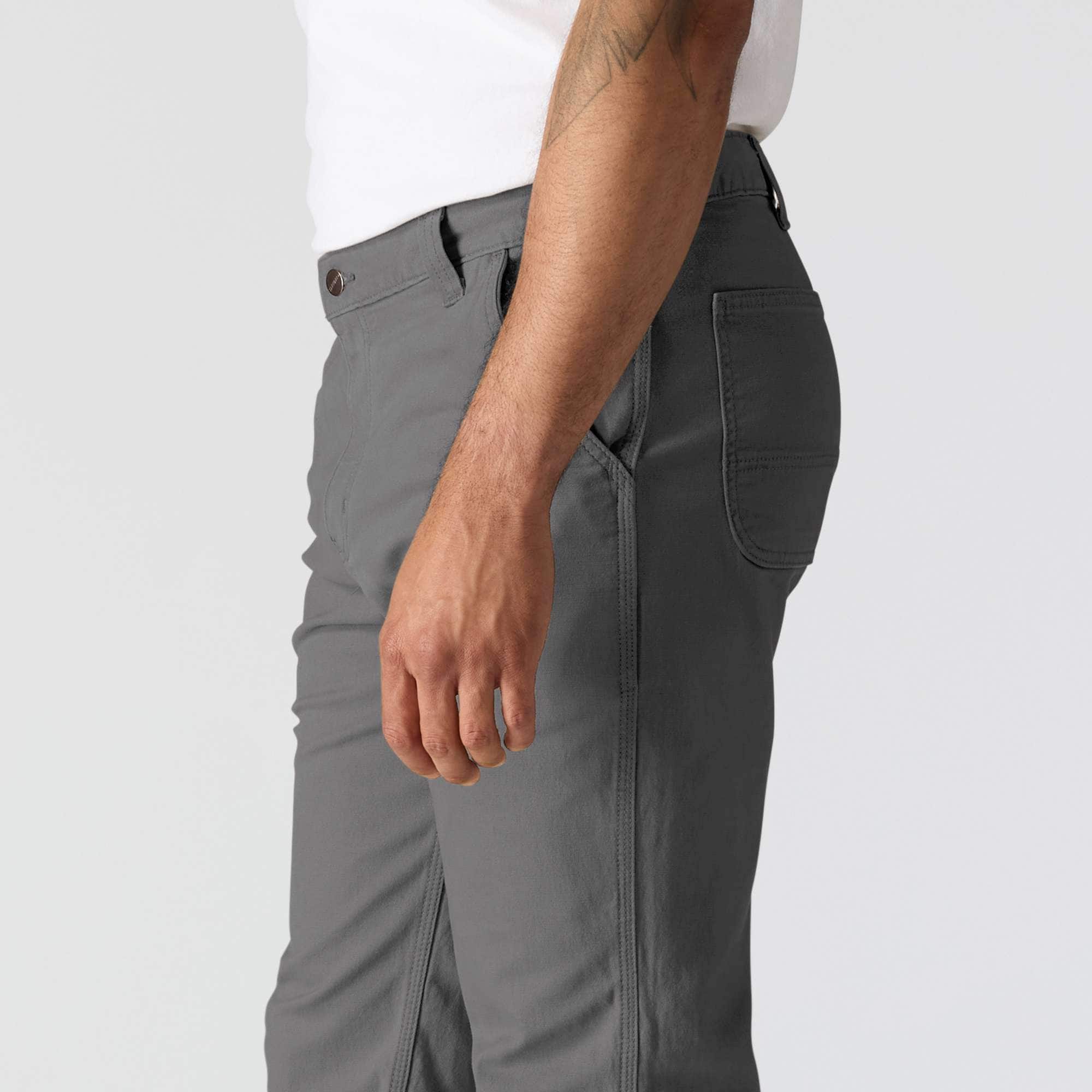 Relaxed straight rigby canvas pants - work pants