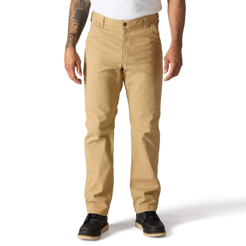 Relaxed straight rigby canvas pants - work pants