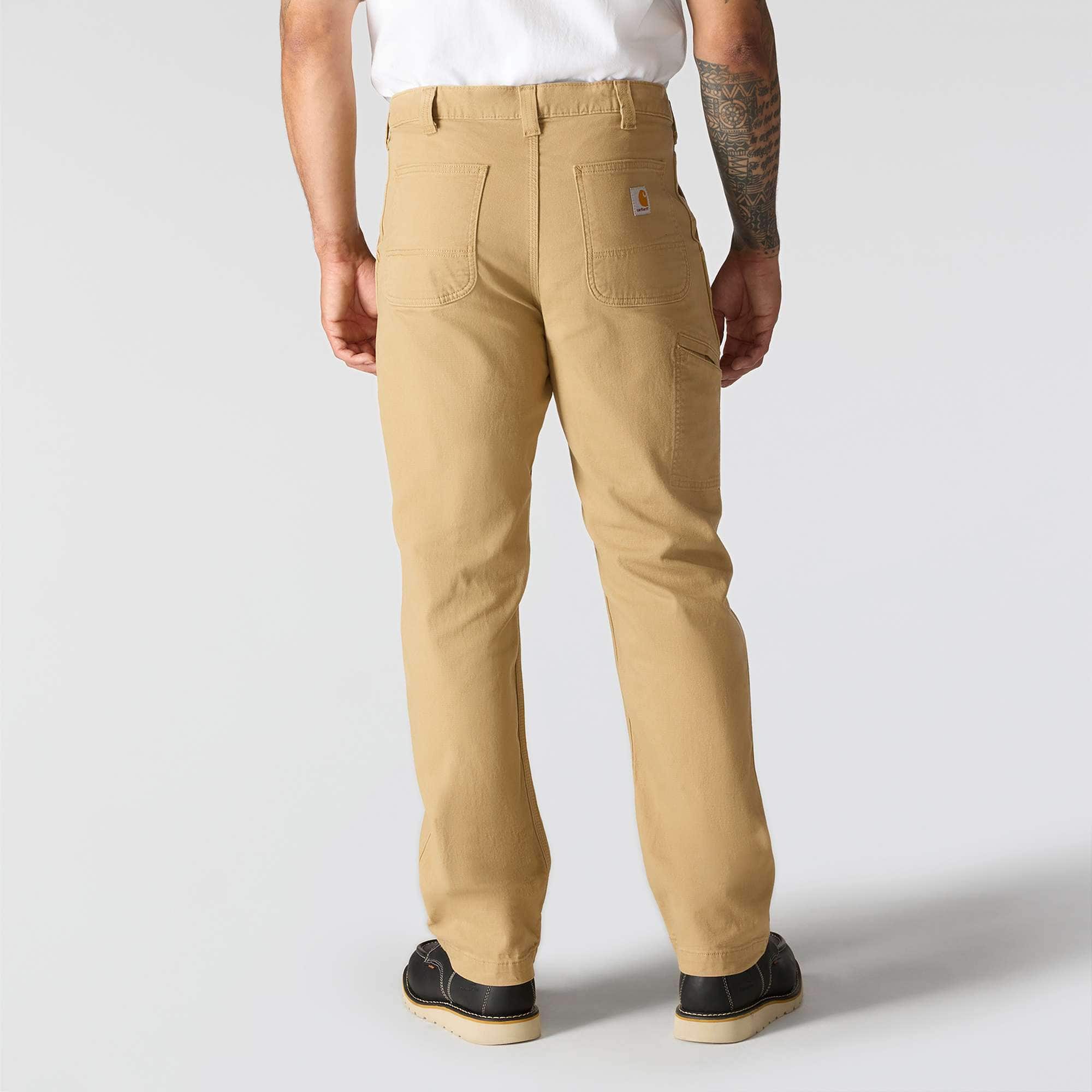 Relaxed straight rigby canvas pants - work pants