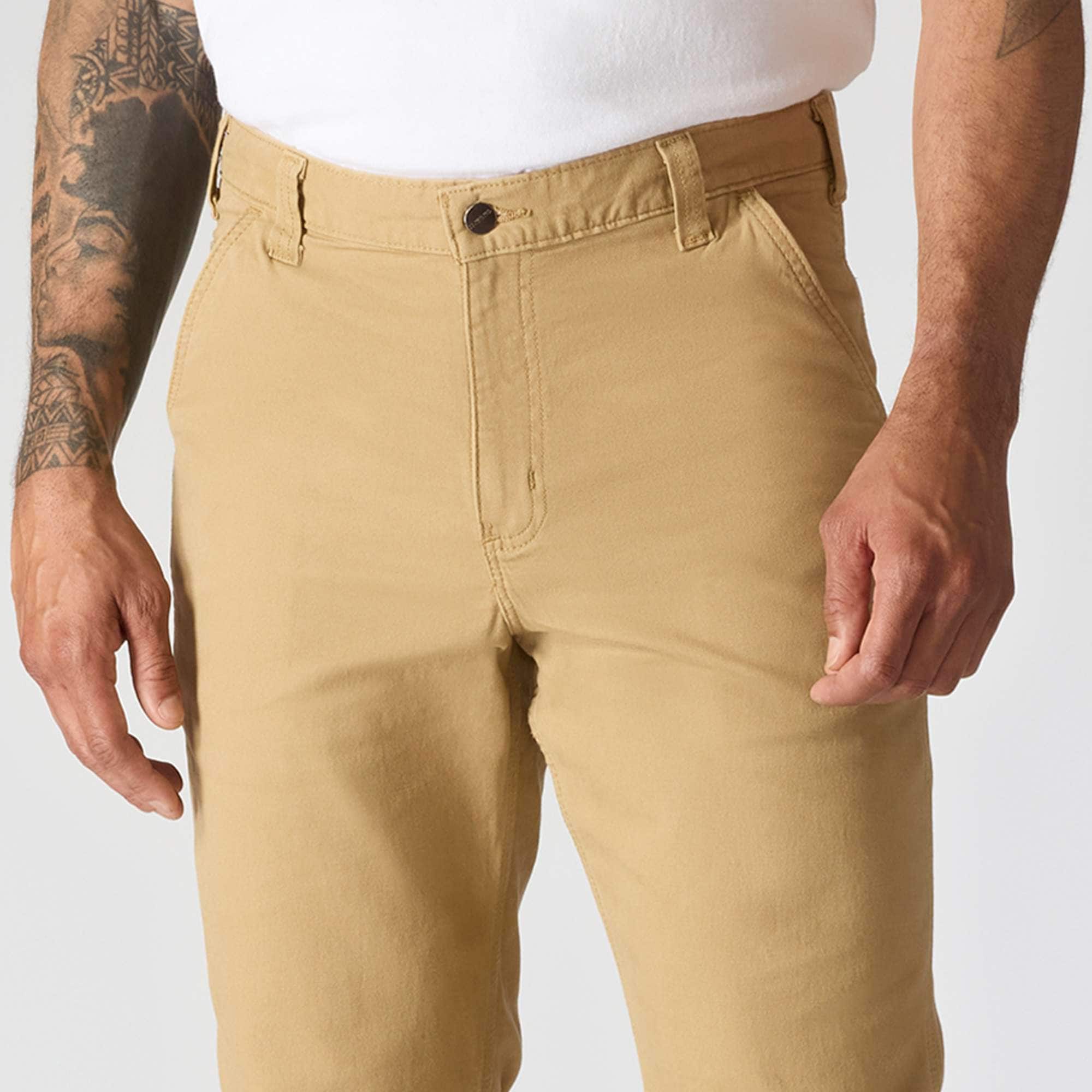 Relaxed straight rigby canvas pants - work pants